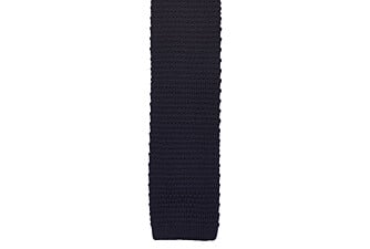 Cravate tricot homme Marine