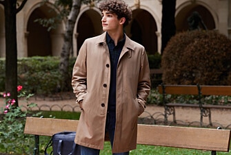 Trench homme Beige Foncé - AURÈLE II