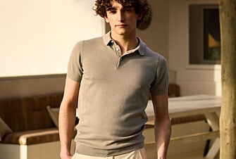 Polo homme Taupe - BRAIDEN