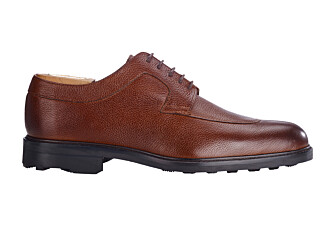 Derbies homme Cognac Grainé semelle gomme - KENT GOMME COUNTRY