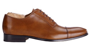 Richelieu homme Cognac Patiné  - RINGWOOD