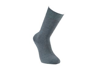 Chaussettes homme épaisses coton Vert chiné