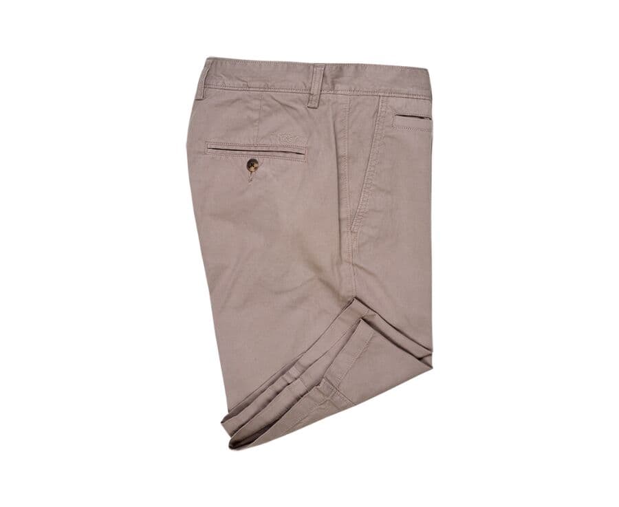 Bermuda chino homme Taupe - BARRICK