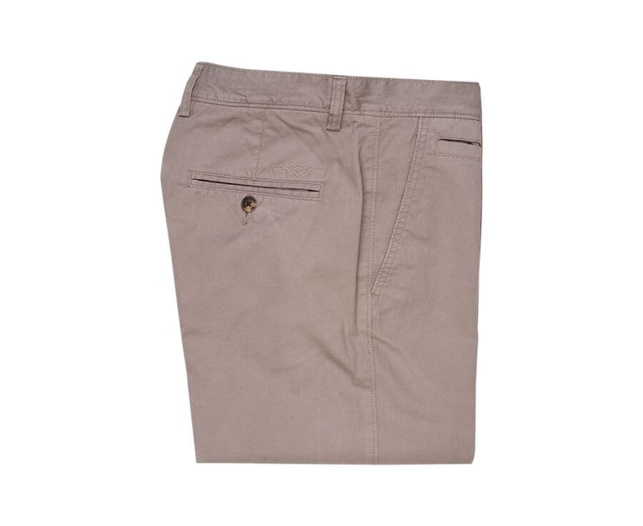 Bermuda chino homme Taupe - BARRICK