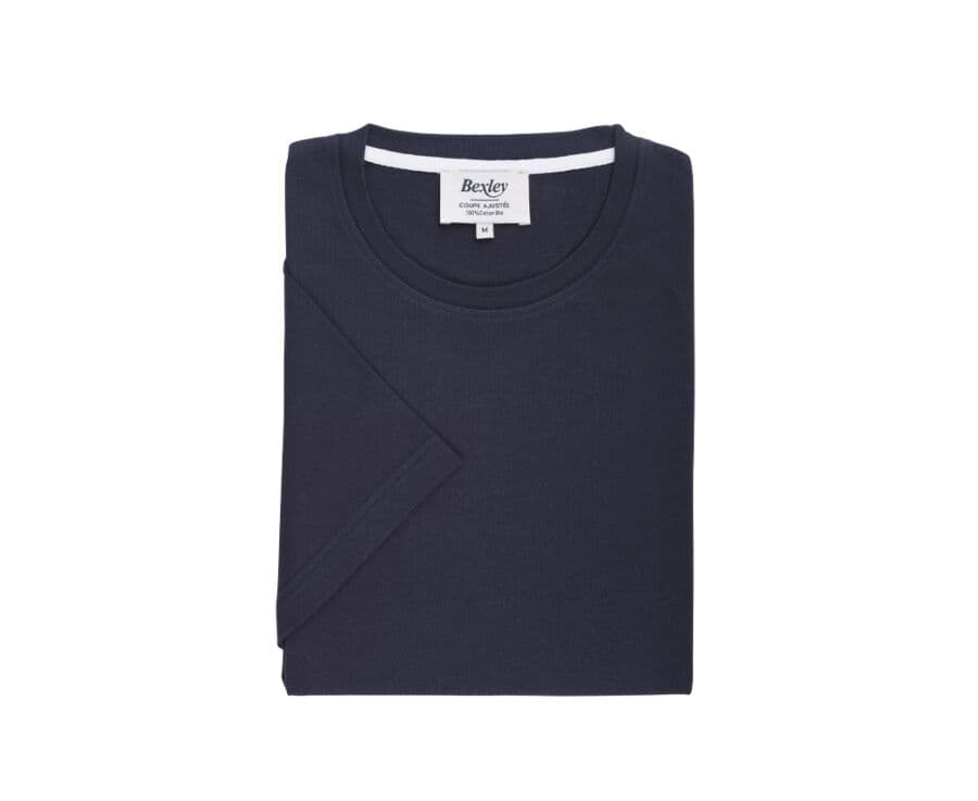 Tee-shirt coton bio uni Gris anthracite - EDGAR III