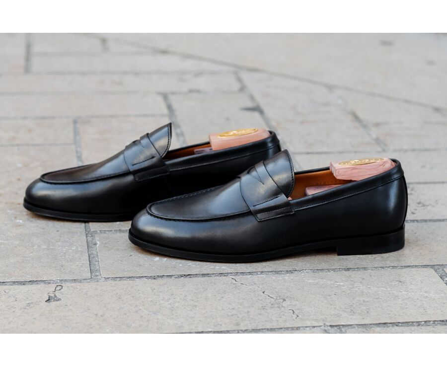 Mocassin homme Noir - DERYBROOK