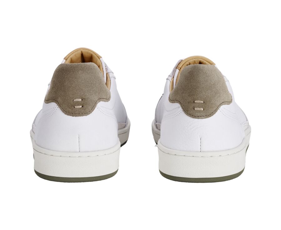 Sneakers cuir homme Blanc - KOLORA