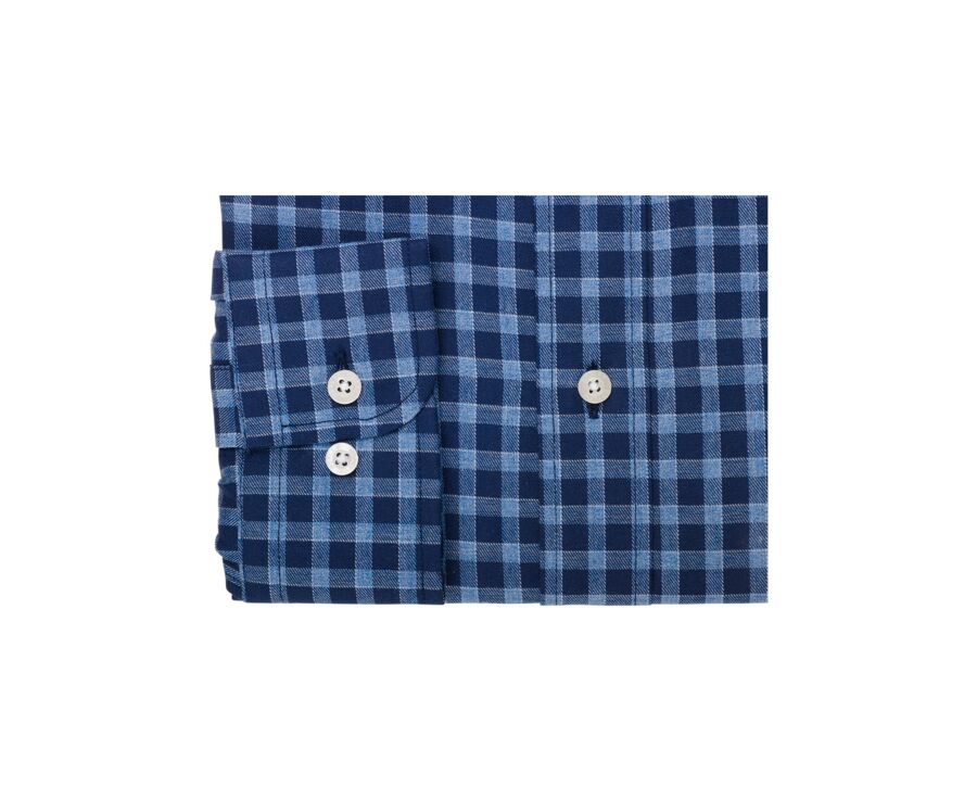 Chemise Navy et bleu nordique - ELVIN