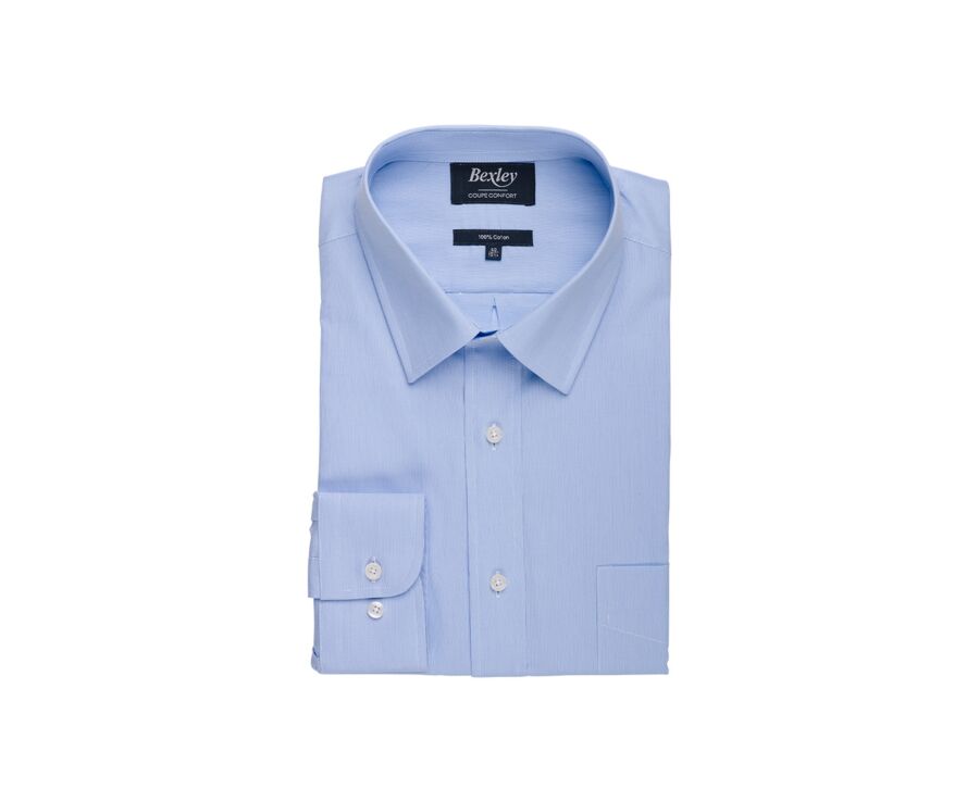 Chemise Oxford Bleu Ciel - CLAUDIARD