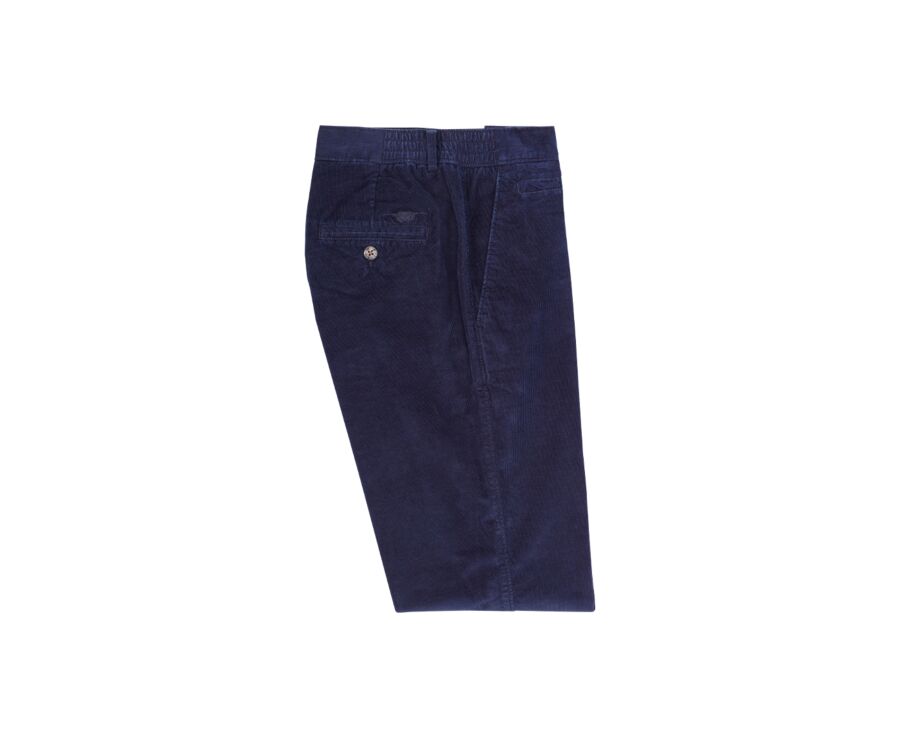 Pantalon Chino Velours Navy - KHYLER