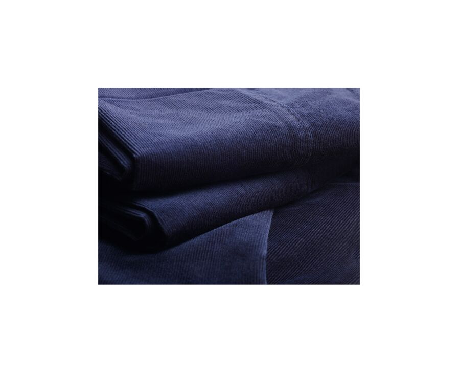 Pantalon Chino Velours Navy - KHYLER