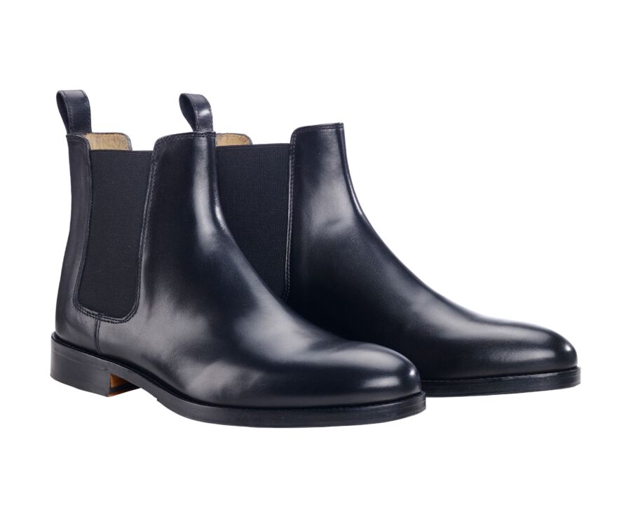 Chelsey boots homme Noir - DOVON PATIN