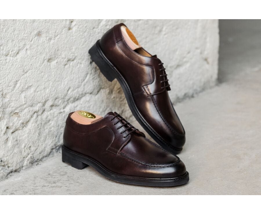 Derbies homme Chocolat  - HUDSON II GOMME COUNTRY