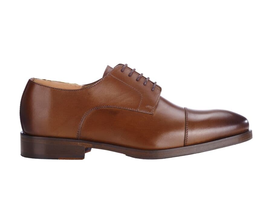 Derbies homme Châtaigne Patiné - MAYWELL PATIN