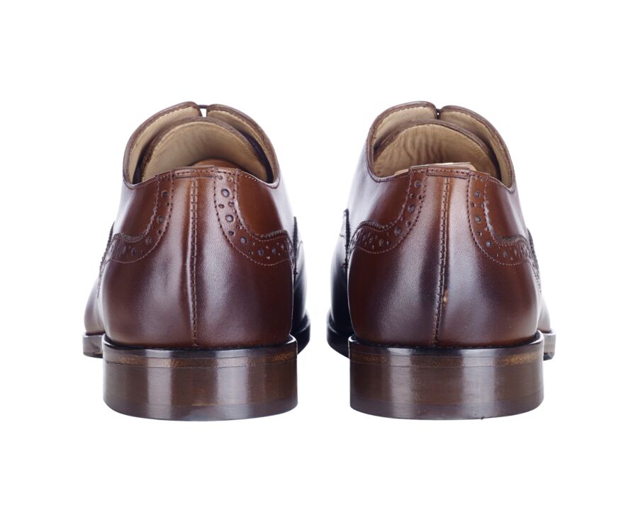 Richelieus homme Cognac Patiné - GRACKOTT