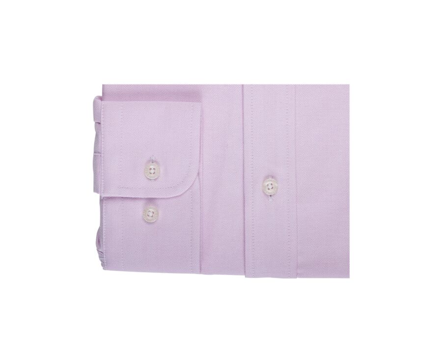 Chemise Rose Clair Oxford à poche - Col américain - HAROLD