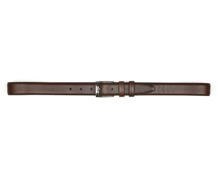 Ceinture costume homme Marron patiné - RAMSGATE SILVER