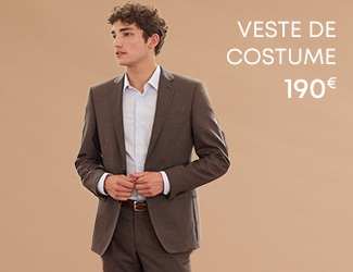 Veste costume marron