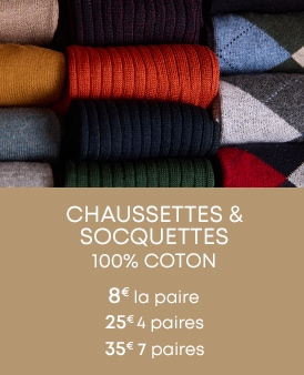 Chaussettes pour homme