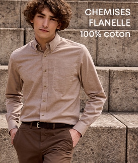 Chemises homme en Flanelle