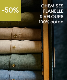 Jours flash Chemises homme en Flanelle