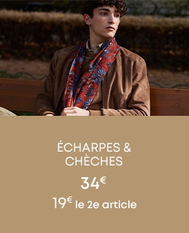 écharpes et chèches pour homme