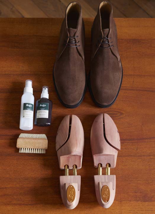 Premier kit d'entretien pour chaussures en cuir