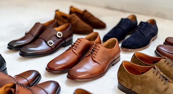 Chaussures homme de luxe en cuir